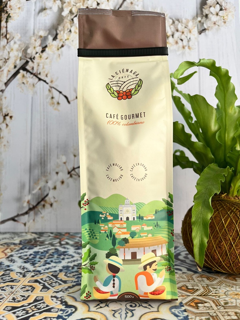 Café Gourmet 500 Gramos (Lavado-Variedad Castillo)